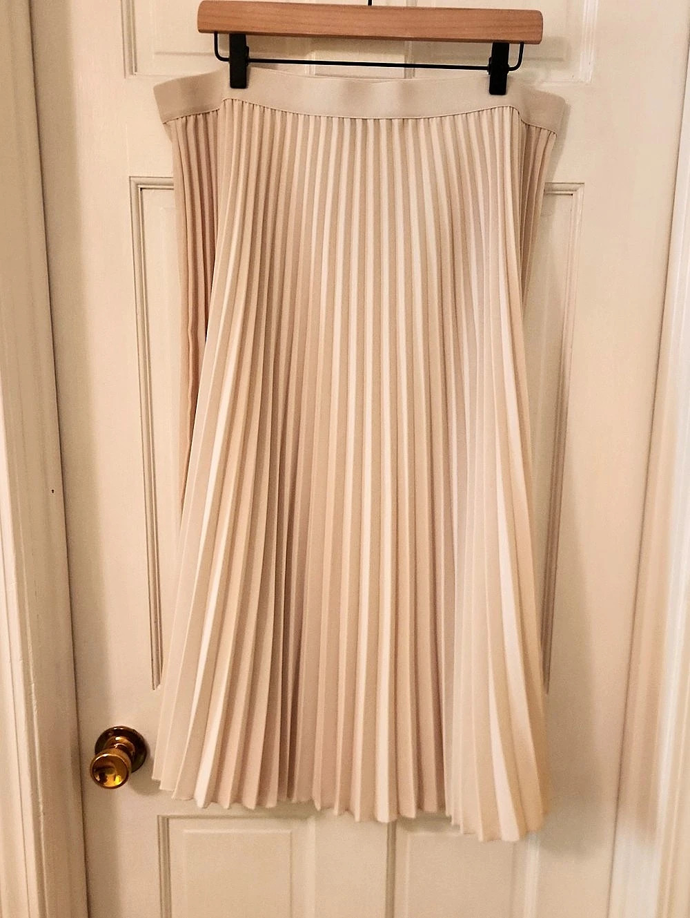 H & M Pleated Midi Skirt